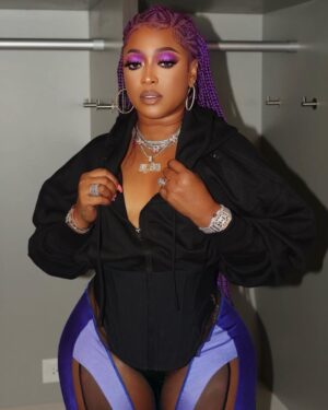 Trina Instagram - Heart broke can’t drop no tears, was what it was it what it is 💜✨