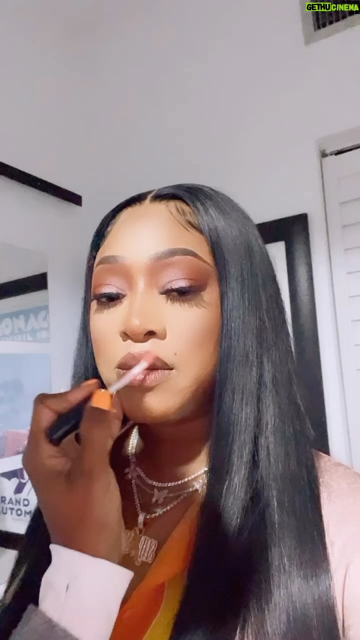 Trina Instagram - Even if it wasn’t me, it would never be you Respectfully 🧡🥵 Makeup: @thefashionistis Hair Stylist: @lauralovehair Hair: @kendrasboutique