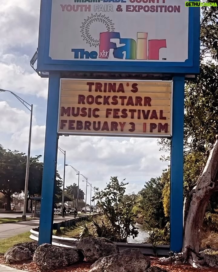 Trina Instagram - Rockstarr Music Festival 🎡🥳💜💫 February 3rd.. Gates open at 1pm 🕐