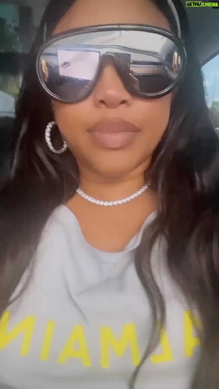 Trina Instagram - Putting your phone on Do Not Disturb and ignoring the whole world is self care 🩶💫