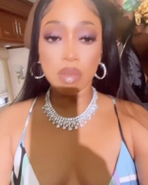 Trina Instagram - Thank you @jazzgardens 🩵💫🫶🏽