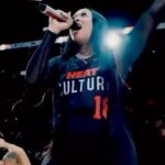 Trina Instagram - Thank you @miamiheat for allowing me to be involved in the 305 Day! It was truly an honor to grace the wood on behalf of the NBA with @trickdaddydollars @jtmoneyjbaby and @ballgreezy! I appreciate the hospitality you gave my team. And I love my custom jersey #BIGSUGGG 🎬 @1eyeopenmedia 💄 @thefashionistis Coordination @aleeshacpr and @elizabethpowerss 💫