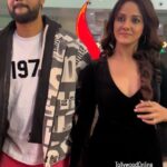Trina Saha Instagram - Hottest couple @trinasaha21 @neel_bhattacharya at their friend @iam_jayjeet's gala party....#TriNeel #RupsGalaNight