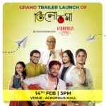 Trina Saha Instagram – Grand Trailer Launch of TILOTTOMA in association with Acropolis Mall 

On the Day of Saraswati Puja & Valentine’s Day 
14th February 
Time : 5pm
Venue : Acropolis Mall

Paran Bandopadhay| Soumojeet Adak | Neel Bhattacharya | Trina Saha | Rwitobroto Mukherjee | Rai Das

#Tilottoma #Trailerlaunch #Trailer #Releasingsoon #BengaliCinema #Entertainment