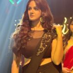 Trina Saha Instagram - It’s all in the song 😍 Wearing @label_tanmay_biswas ♥️ #trinsi #lbak