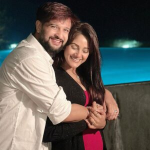 Trina Saha Instagram - Thank u for being YOU..Thank u for everything @neel_bhattacharya ♥️

#trineel #anniversary