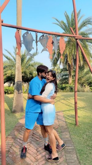 Trina Saha Instagram - Teri Baaton mei 💃😍

#trineel #anniversary #teribaatonmeinaisauljhajiya