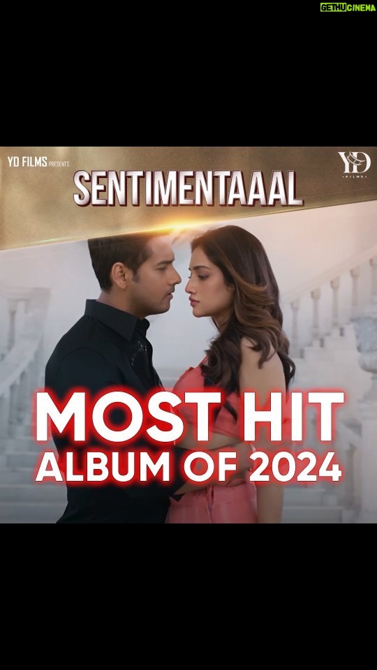 Trina Saha Instagram - From chartbuster music to dancing numbers and trending reels to soulful melodies...#Sentimentaaal songs winning hearts everywhere..Thanks to our audience for making this possible...The Most Hit Album of 2024.