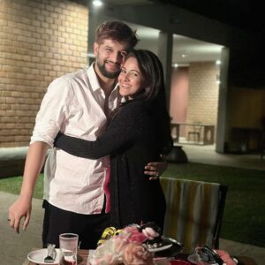 Trina Saha Instagram - Thank u for being YOU..Thank u for everything @neel_bhattacharya ♥️

#trineel #anniversary