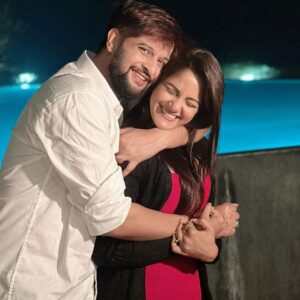 Trina Saha Instagram - Thank u for being YOU..Thank u for everything @neel_bhattacharya ♥️

#trineel #anniversary