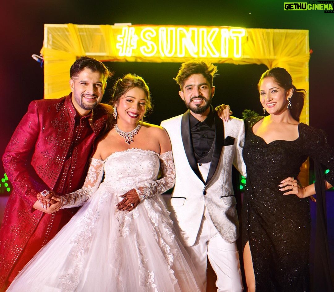 Trina Saha Instagram - Happiest anniversary to the power couple #trineel π May you two get to experience the best moments & conquer the worst ones together in the coming years. Love you both my darlings π§Ώβ₯οΈ Ps. See the last picture to see the real partners ππ€£ #sunkit #friendsanniversary #happyanniversary #powercouple #friendsforever #friendshipgoals #couplegoals #anniversary #loveisintheair Sea Star Spa Resort - Mandarmoni