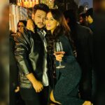 Trina Saha Instagram - Cheers to the CONSTANT ,🥂🍾🍾🥂 with the same MENTAL disorder of being Sentimental,😉😉 #withthesodagirl Onek onek bhalobasha, ❤️❤️