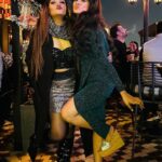 Trina Saha Instagram - Happy birthday once again hotness!! love d way u introduce me to everyone as “My 1st industry friend”..thats adorable😇…8years and still d same vibe..we hardly meet,bt wen we do its a blast 🤟🏻 #lastnight #birthdaygirl #friends