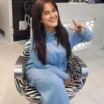 Trina Saha Instagram - Pampering yourself once in a while should be part of your routine if you have a hectic lifestyle. It keeps you calm and keeps you going with double energy. @trinasaha21 took a session just before taking off to Phuket! #actress #longhaircuts #redbrownhaircolor #hairspa #grooming #reflexology #footmassage #haircolor #reelkarofeelkaro #reelsindia #jollychandahaircuts Follow us on satinrosesalonspa.in Call us on 03323212162, 03346023148 or 098311 31315 Satin Rose Salon And Spa - Jolly Chanda
