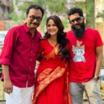 Trina Saha Instagram – “Red is not just a color; it’s an attitude.”

#instagram #instadaily #instagood #instamood #instafashion #instamood #redlover #behindthescenes #tuesdaymotivation #positivity #happyness #bonding #lovebiyeajkal 
@jisshuujjalsenguptaproductions NT-1 Studio
