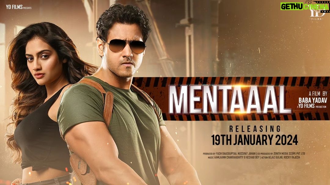 Trina Saha Instagram - This 19th January will be full on ENTERTAIN-MENTAAAL. Presenting the 2nd official poster of #MENTAAAL. First production of our @ydfilmssocial ..Need your love and support 🙏 #MentaaalMania #19thJan