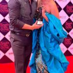Trina Saha Instagram - Congratulations to both of you for well-deserved Bengal's Stylish Couple TV. Feeling so happy and proud of you guys ❤️ #imbuzz #fashionmodel #friendship #celebrity #jwmarriott Fairfield by Marriott Kolkata
