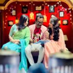 Trina Saha Instagram - Behind the scenes #lovebiyeajkal #behindthescenes #candid #positivity #starjalsha @jisshuujjalsenguptaproductions 📸 @dipankar_babai NT-1 Studio