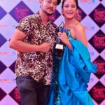 Trina Saha Instagram - Congratulations on your Win guys🥰🥰😘😘. . . Bengal's Most stylish TV couple ❤️❤️ . . God Bless You Both😘😘 Fairfield by Marriott Kolkata