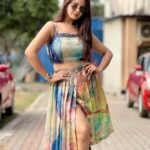 Trina Saha Instagram - Less perfection, more authenticity 😇 Wearing @ekokti.clothing 😍 Styled by @neelsaha_styled_by_blue ♥️ MUA “Yours Truly” 😍 Shot by @dipankar_babai 📸 #trinsi #instafashion #deeptiawards