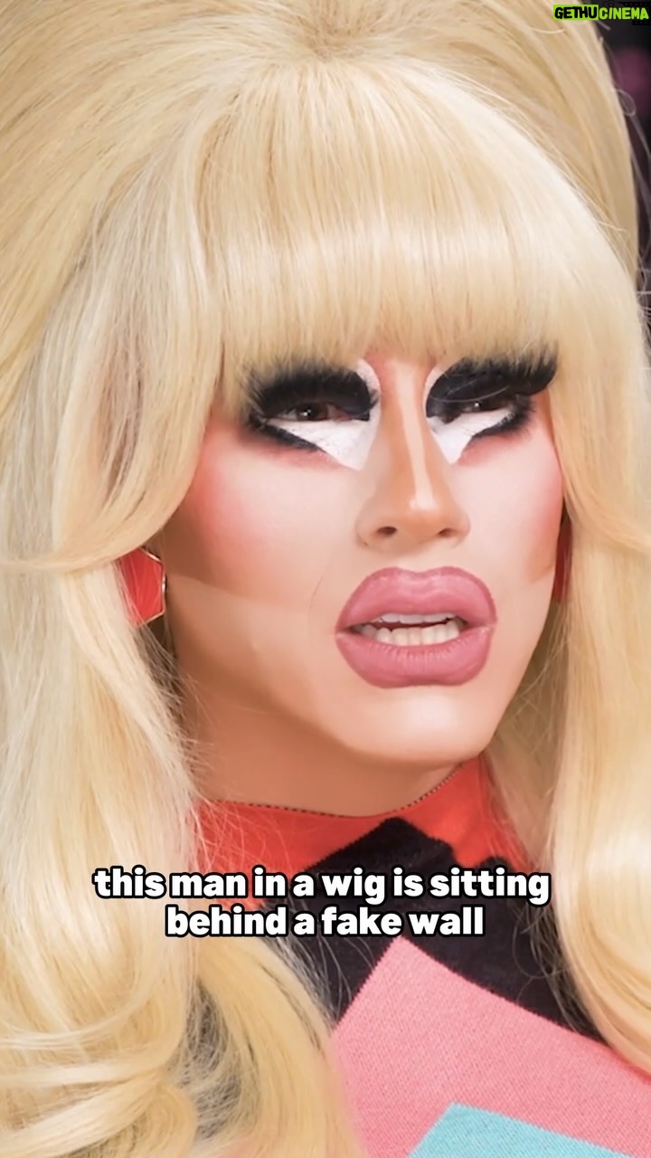 Trixie Mattel Instagram - Really makes you think… 💭 #ThePitStop @trixiemattel