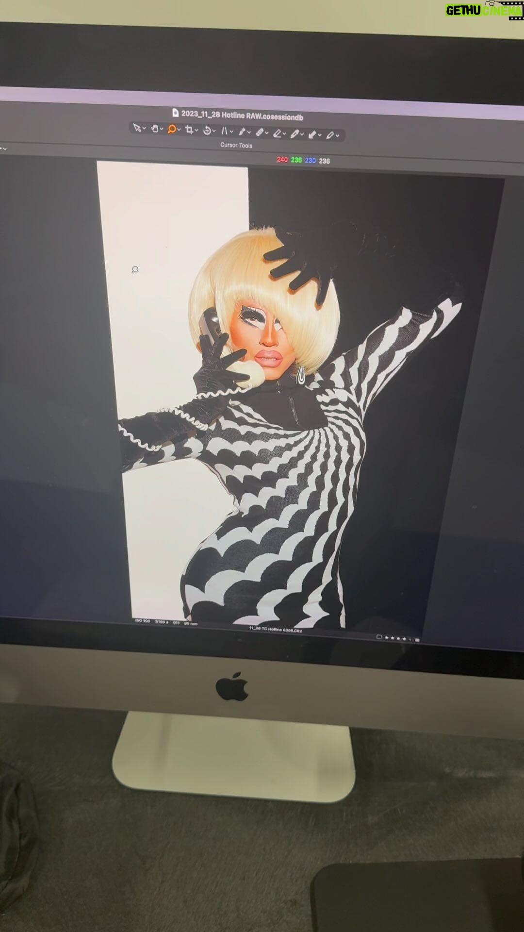 Trixie Mattel Instagram - there are no stupid questions only stupid models. 📸 @sanchezzalba
