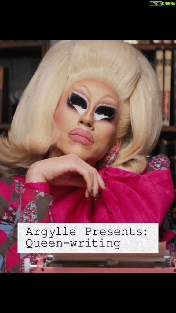 Trixie Mattel Instagram - Surprise, bitch! Bet you didn’t know I can write espionage too 💅🏻🔍 Check out #Queenwriting for #ArgylleMovie!