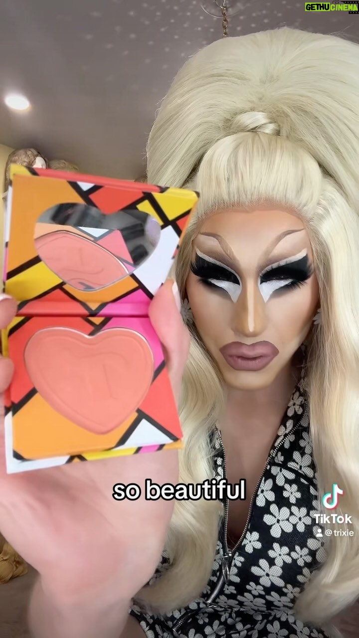 Trixie Mattel Instagram - orange blush is god!