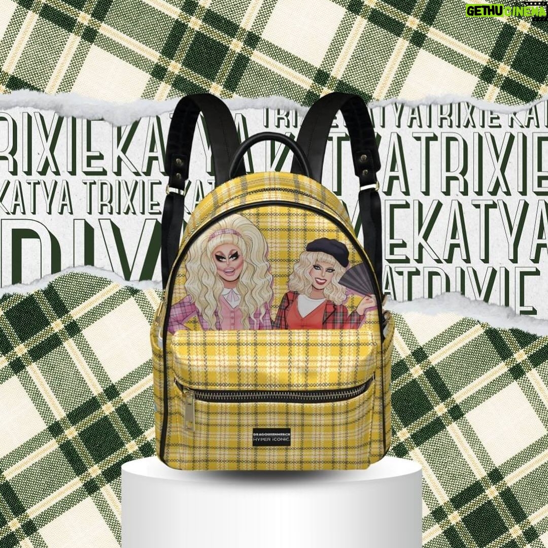 Trixie Mattel Instagram - New year, New me, New wardrobe (and backpacks)✨ SHOP the @trixiemattel & @katya_zamo mini backpacks 🎒 🤩
