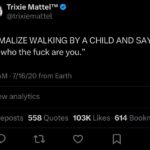 Trixie Mattel Instagram - prophetic!