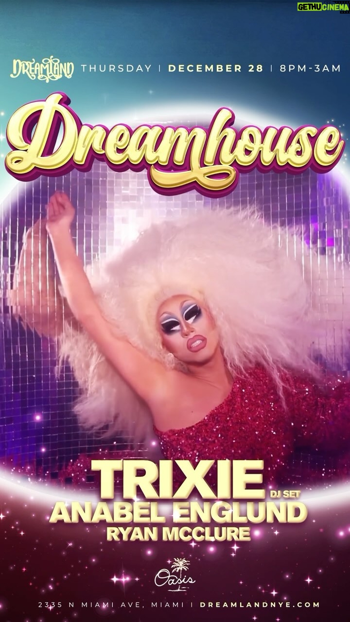 Trixie Mattel Instagram - Miami! Don’t forget to get your tickets for @dreamlandnye next week!! Let’s get 2024 started off right! Ticket link in bio! @jakeresnicow