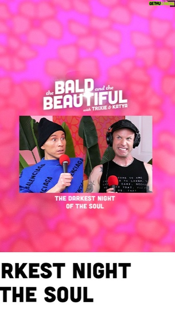 Trixie Mattel Instagram - The Darkest Night of the Soul with Trixie and Katya | The Bald and the Beautiful Podcast As the days grow shorter and the nights longer, may all of us in the Northern Hemisphere prepare ourselves for December 21st. It is the day we commemorate the Winter Solstice and honor the darkest night of the year. Please pause what you're doing, bow your head, and honor the shadows by journeying deep within to reflect, restore and nourish your spiritual cores. Though a rose is beautiful when in full bloom, lest we forget that its shriveled death is but a few days away. Like the evergreens we bring inside each December to decorate with lights and tinsel, let those green harbingers of the holidays remind us that death is necessary in order to be reborn into the ocean of cosmic energy that surrounds each and every one of us. Also? Happy Fu**ing Holidays. Synbiotic+ and Ritual are here to celebrate, not hide, your insides. There’s no more shame in your gut game! Get 30% off during your first month. Visit https://Ritual.com/BALD to start Ritual or add Synbiotic+ to your subscription today! Download and try the new Archer dating app today! Go to: https://get.archerapp.com/k263/TBATB Try America’s #1 Meal Kit! Go to https://HelloFresh.com/BALDFREE and use code BALDFREE for FREE breakfast for life! One breakfast item per box while subscription is active. Pure For Men is the brand for good health and good times! Made by gay men for members of the LGBTQIA+ community. Get 20% OFF with promo code: BALD20. Head to: https://puremen.co/baldandbeautiful To check out Katya's performance of Wrecking Ball: https://www.youtube.com/watch?v=87rhhgodfnI&pp=ygUTa2F0eWEgd3JlY2tpbmcgYmFsbA Follow Trixie: @TrixieMattel Follow Katya: @Katya_Zamo #TrixieMattel #KatyaZamo #BaldBeautiful