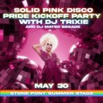 Trixie Mattel Instagram - Kicking off Pride this year back at @the_stone_pony! See you there NJ! Tickets on sale Friday, keep an eye out for presale!