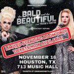 Trixie Mattel Instagram - Houston! You must be excited to see us because we've sold out! BUT, we don't want anyone to get left out, so we've just added standing-room tickets. Get yours at the link in my bio!