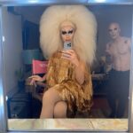 Trixie Mattel Instagram - a ghost appears in the mirror NOT CLICKBAIT
