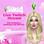 Trixie Mattel Instagram - I’m celebrating @TheSims 24th birthday this week with a very special YouTube video on Wednesday AND a live Twitch stream on my Twitch channel on Thursday at 4pm PST! Make sure you tune in! #TheSims #sponsored