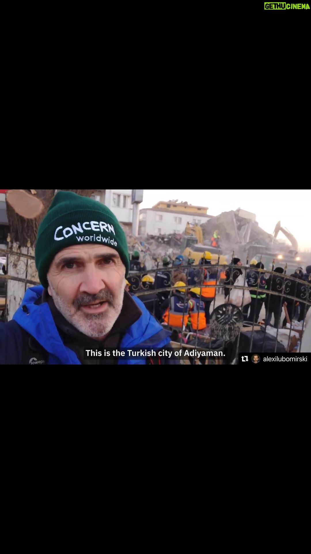 Tuba Büyüküstün Instagram - #Repost @alexilubomirski with @use.repost ・・・ This is my friend @kieranjmcconville who I traveled to Kenya with @concernworldwideus to highlight the drought. He is now in Turkey and Syria covering the devastating earthquake that has decimated peoples lives. Please go to link in my bio and help in any way you can. Thank you x