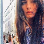 Tuba Büyüküstün Instagram - And just be here with all of you.. no hiding, no pretending, no trying.. Just be you.. natural you.. #paris #blue #reflection #moment #momentos