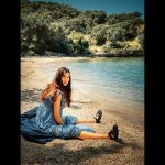 Tuba Büyüküstün Instagram – Beklerken2 📸@serdararmutlu 💙#mavi #bodrum