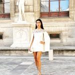 Tuba Büyüküstün Instagram - There is always a beautiful story with you 🤍 @maisonvalentino @pppiccioli @valentino.beauty #pfw #paris #valentino #photography #white Styled by dear @inankirdemir ✨ make up by @juanbavaldi #davet #işbirliği