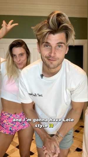 Twan Kuyper Instagram - I let @lelepons style my hair 🫣 OMG THE ENDING! 🤣