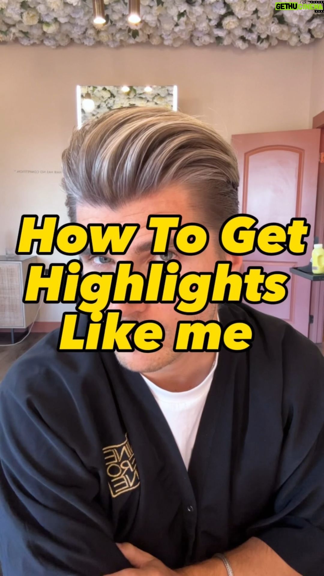 Twan Kuyper Instagram - How to get highlights like me. Save this video for your stylist. @jeanpierresosa - Stylist