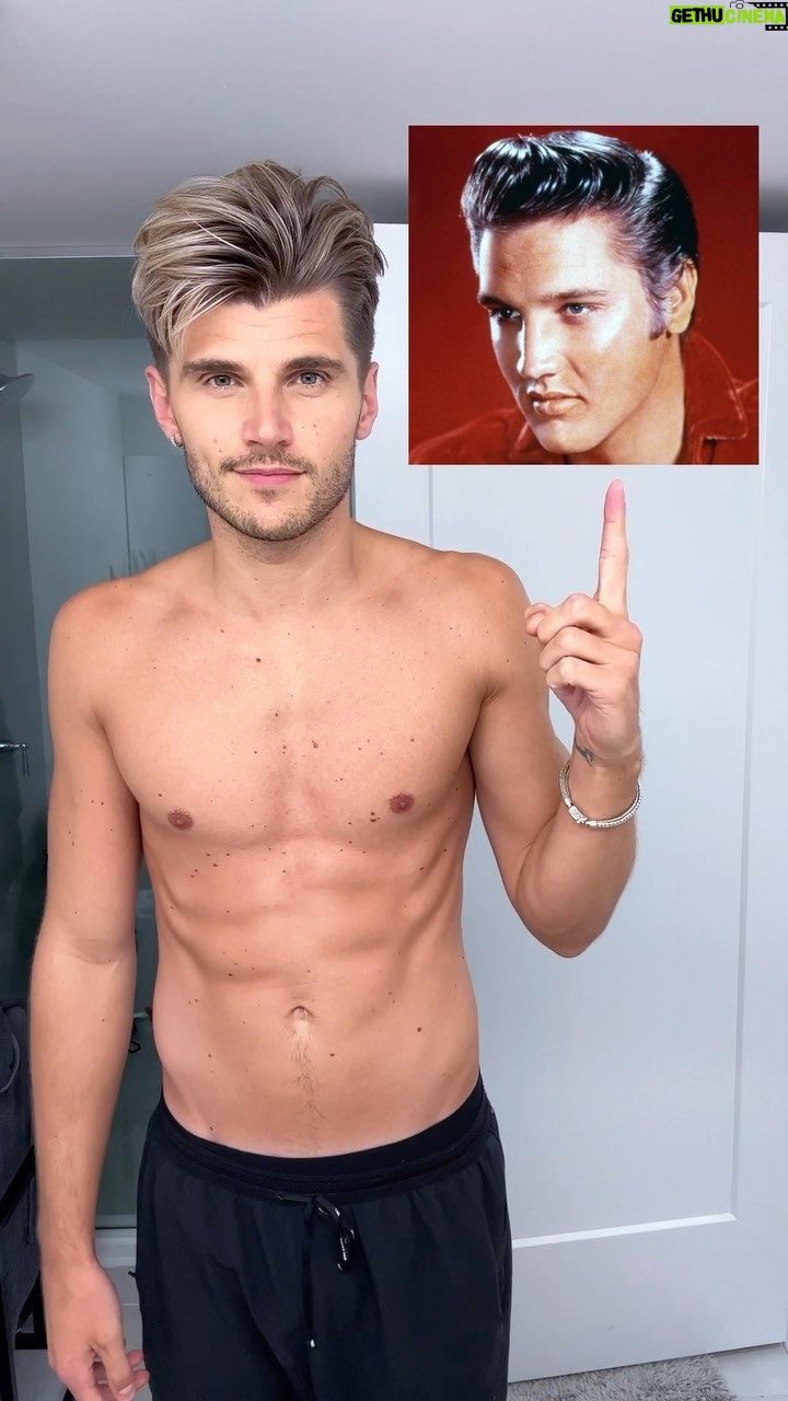 Twan Kuyper Instagram - How to style your hair like Elvis Who should I try next?