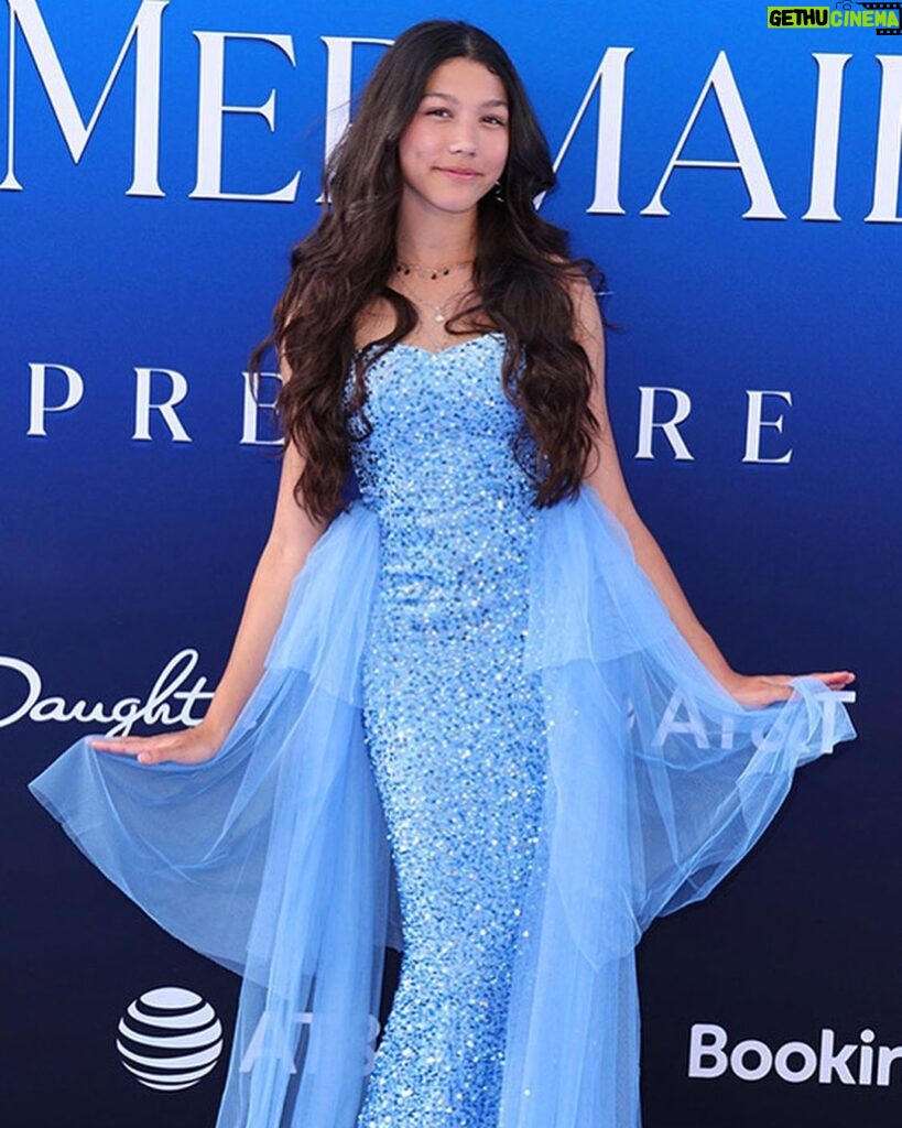 Txunamy Ortiz Instagram - Thank you @disneystudios for inviting me to the world premiere of #TheLittleMermaid 🧜🏼‍♀ Premieres in theaters Friday, May 26th! @disneylittlemermaid, Pc: Frazer Harrison