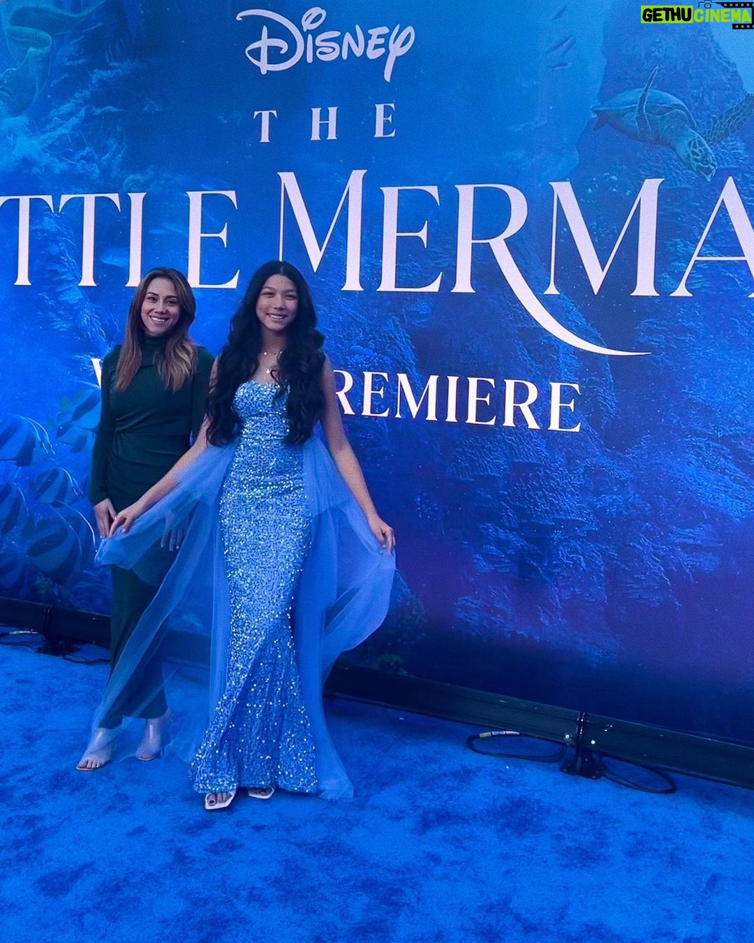 Txunamy Ortiz Instagram - Thank you @disneystudios for inviting me to the world premiere of #TheLittleMermaid 🧜🏼♀️ Premieres in theaters Friday, May 26th! @disneylittlemermaid, Pc: Frazer Harrison
