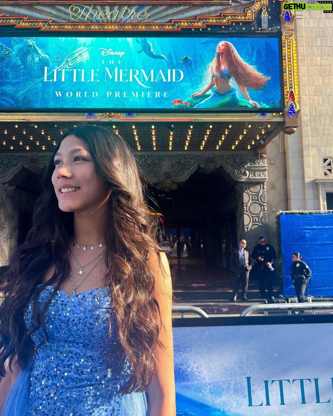 Txunamy Ortiz Instagram - Thank you @disneystudios for inviting me to the world premiere of #TheLittleMermaid 🧜🏼♀️ Premieres in theaters Friday, May 26th! @disneylittlemermaid, Pc: Frazer Harrison