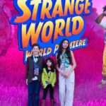 Txunamy Ortiz Instagram - What an incredible night ⭐️ at the world premiere of #StrangeWorld Thank you @disney for the invitation! Can’t wait for everyone to see it Nov, 23rd 💘 Pc: Matt Winkelmeyer Jesse Grant