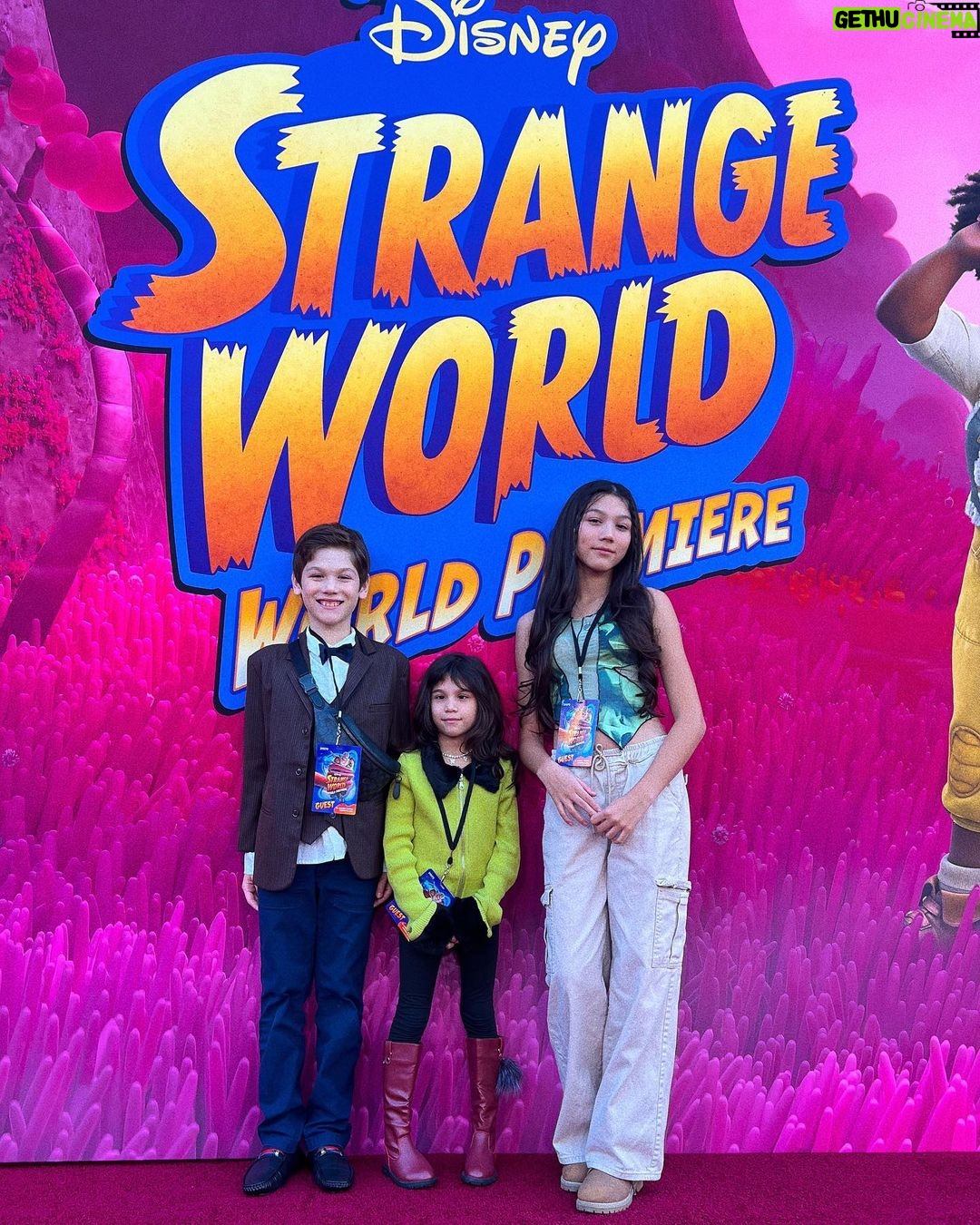 Txunamy Ortiz Instagram - What an incredible night ⭐️ at the world premiere of #StrangeWorld Thank you @disney for the invitation! Can’t wait for everyone to see it Nov, 23rd 💘 Pc: Matt Winkelmeyer Jesse Grant