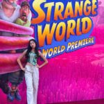 Txunamy Ortiz Instagram - What an incredible night ⭐️ at the world premiere of #StrangeWorld Thank you @disney for the invitation! Can’t wait for everyone to see it Nov, 23rd 💘 Pc: Matt Winkelmeyer Jesse Grant