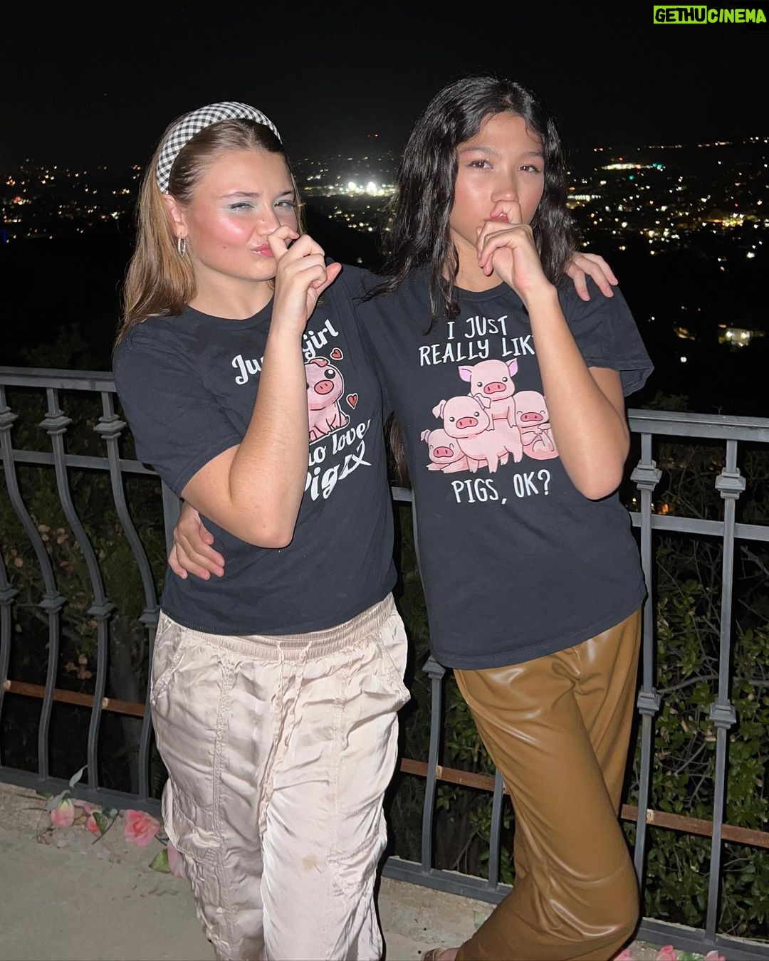 Txunamy Ortiz Instagram - Comment what our shirts say 🫶🏼 I’m going to be dming a few of you guys who comment! @joyful_gemma